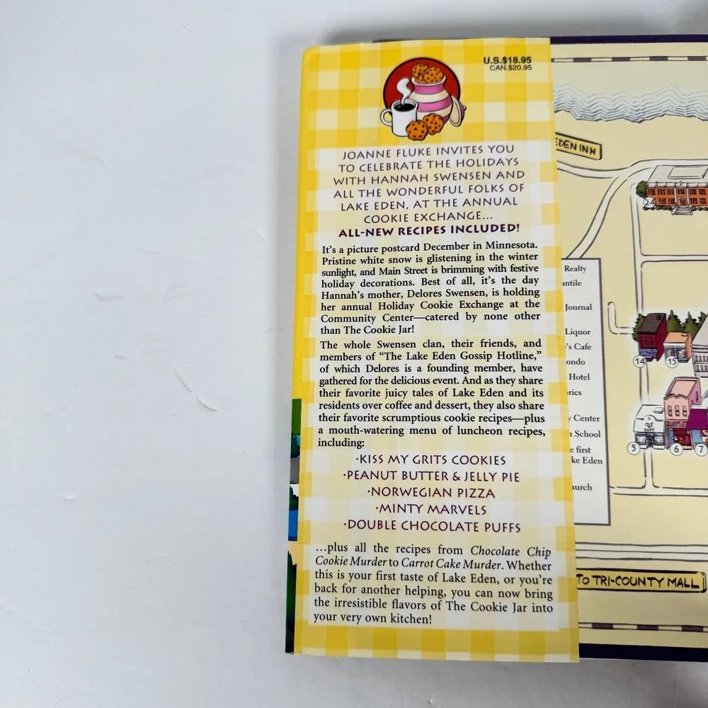 Joanne‎ Fluke's Lake Eden Cookbook Hannah Swensen Recipes 2011 1st Printing